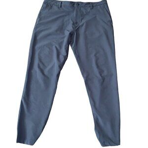 Rhone Pants Mens 34 (Actually 36) Blue Commuter Jogger Tapered Comfort Stretch